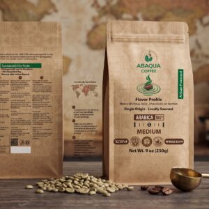 Roasted Coffee  Whole Beans, Arabica 100%. Single Origin 250 G